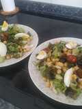 Ensalada de garbanzos de bote,