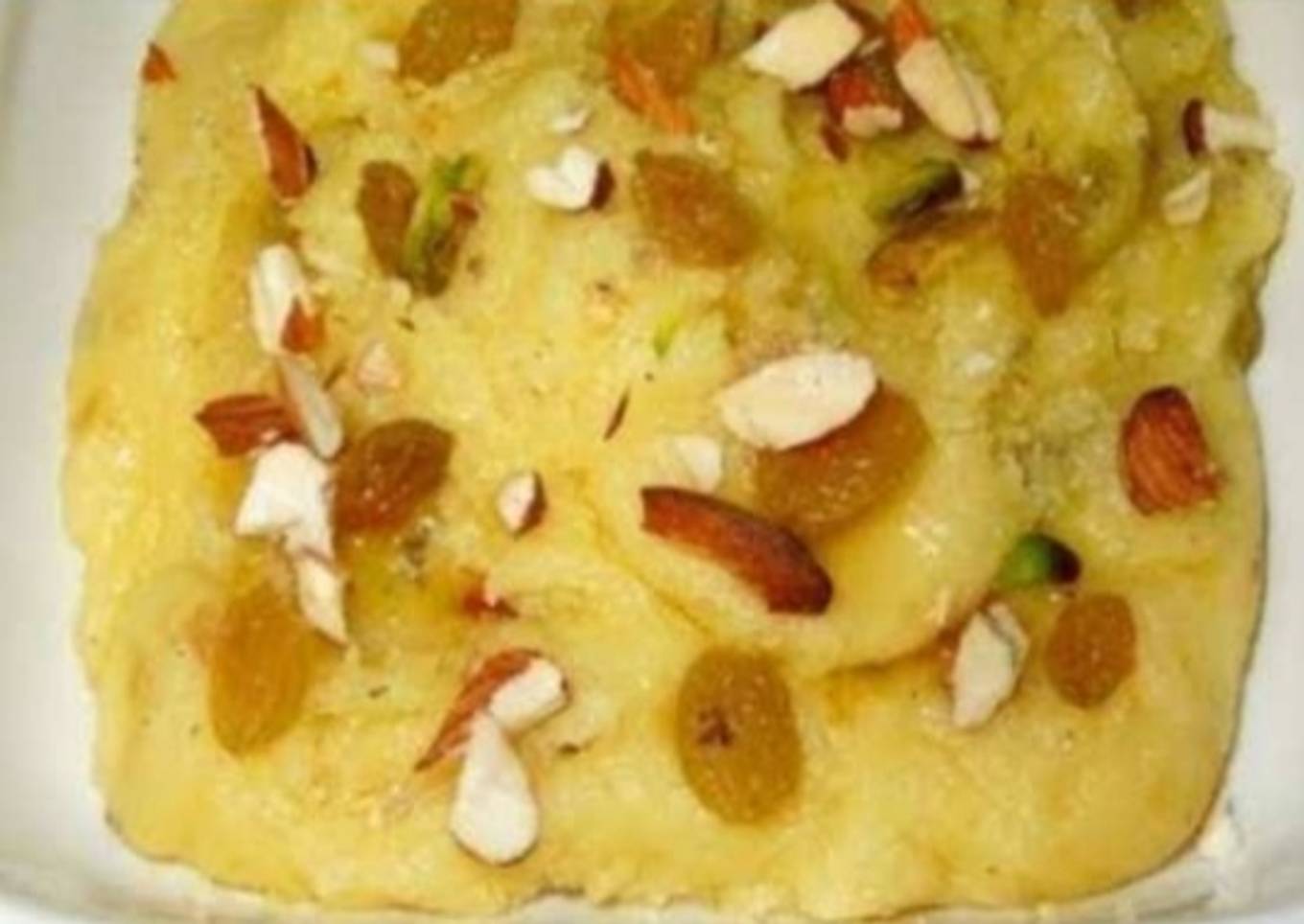 Potato halwa