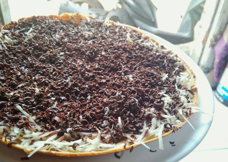 Martabak Manis Coklat Keju Teflon