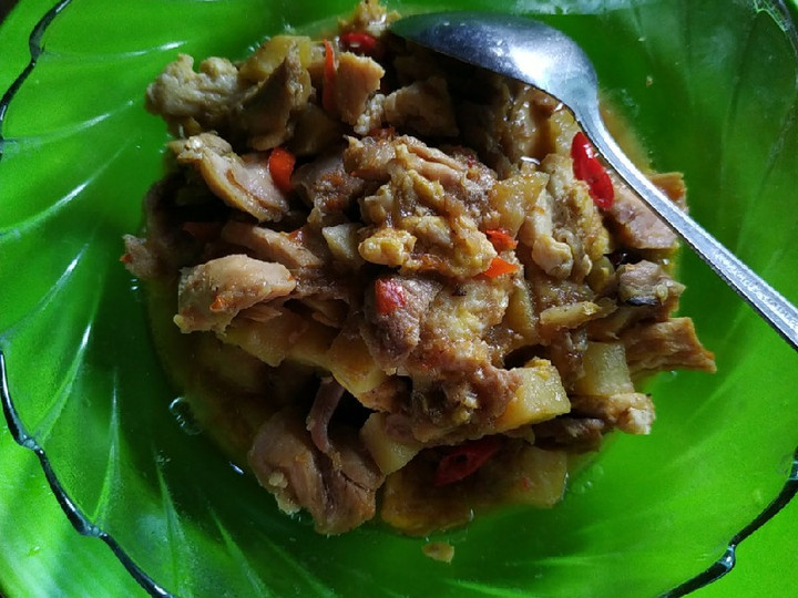 Resep Oseng ayam suwir pedas manis, Lezat
