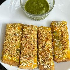 A picture of Sweet Potato 🍠 Sesame Toast Fingers.