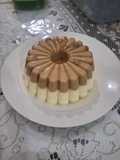 Puding susu kopi instant