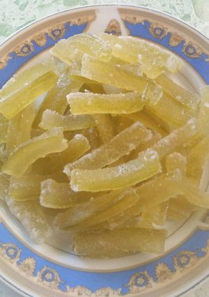Hình của món Mứt bí đao.