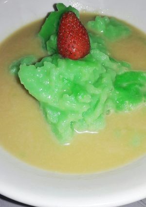 Foto resep Bubur Sumsum Pandan