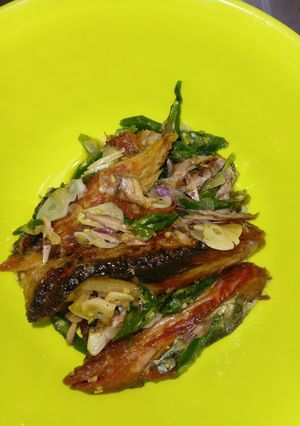 Foto resep Ikan tongkol cabe ijo simple