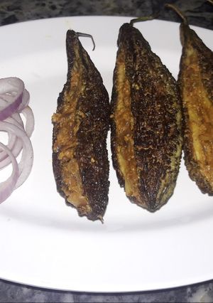 A picture of Poppy seed (bharwa karela).
