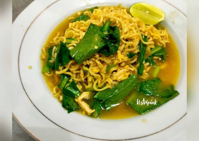 Anti Ribet, Buat Mie goreng basah nyemek (mie Eko) Kekinian