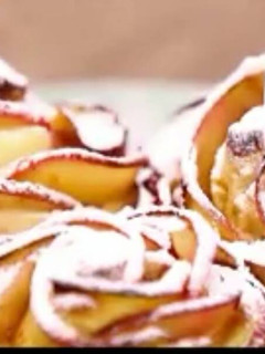 عکسی از دستور شیرینی گل رز