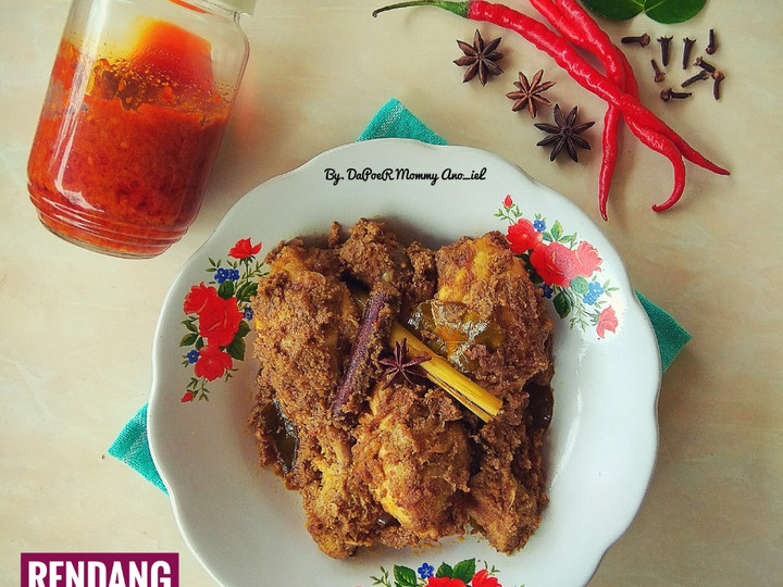 Cara Buat Rendang Ayam (Bumbu Dasar Orange) Istimewa