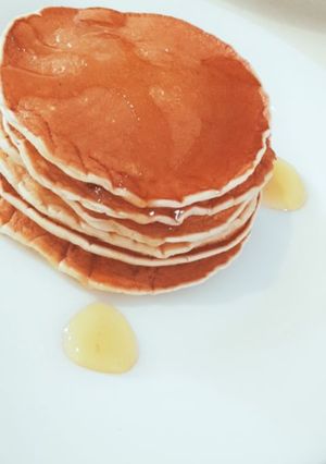 صورة لوصفة بان كيك بالعسل 🥞🍯