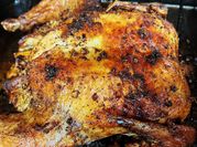 A picture of lemon herb roast chicken