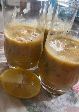 A picture of Fresh papaya chia pudding 😋.