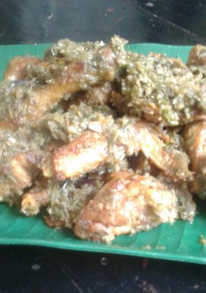 Foto resep Ayam goreng sambel ijo pedes
