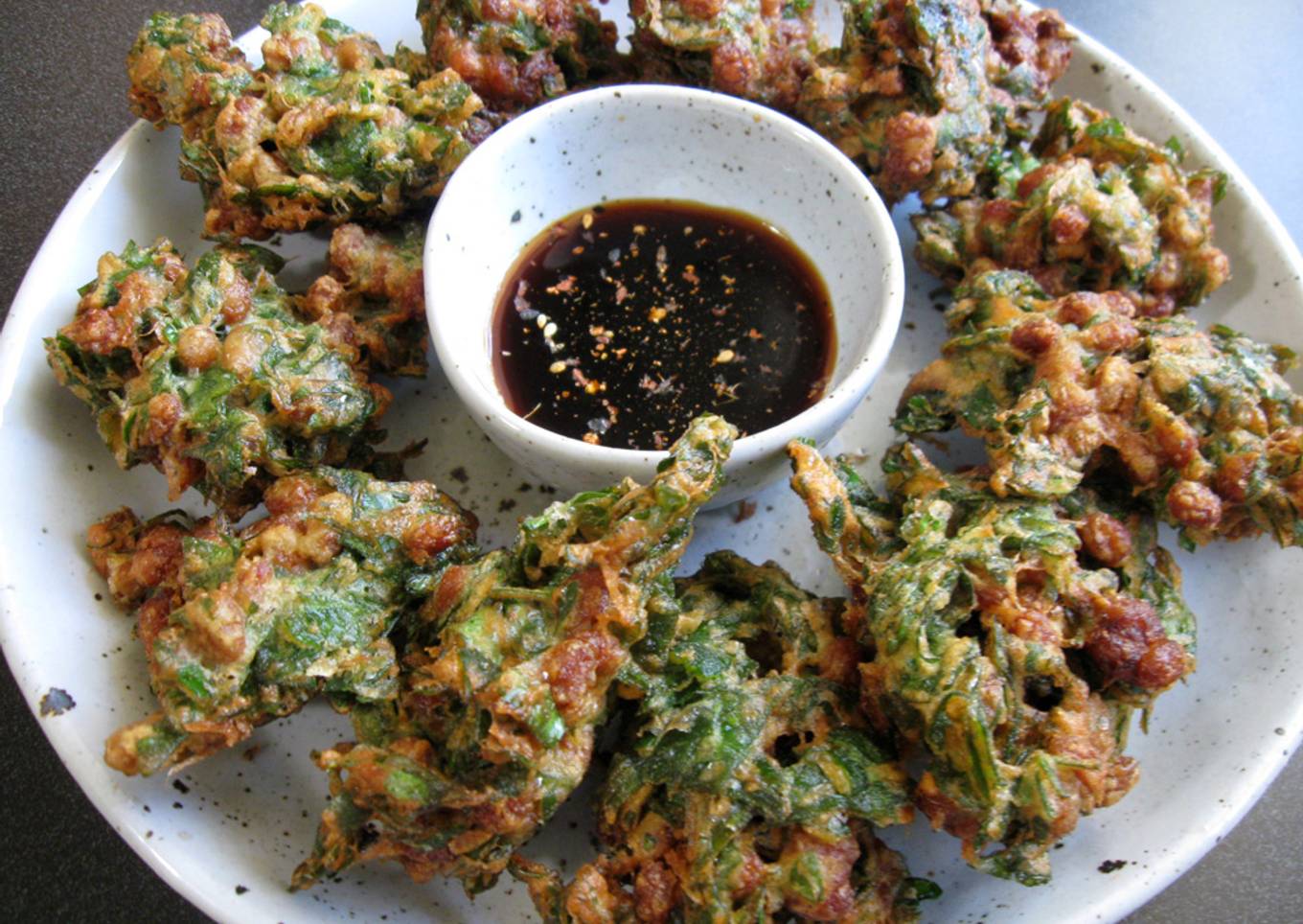 Nattō & Parsley Kakiage Tempura