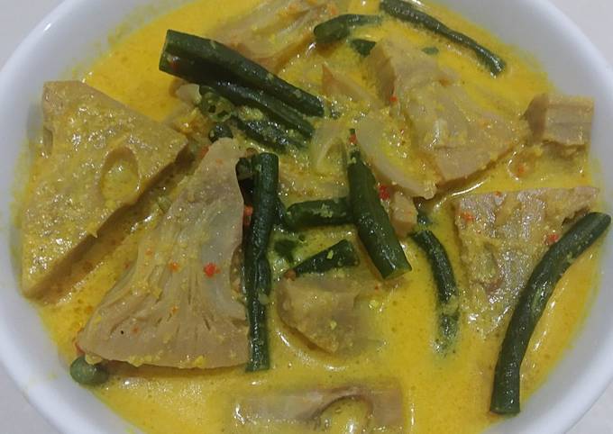 Lodeh Tewel (Nangka Muda)