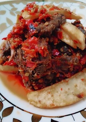 Foto resep Dendeng lambok (tdk kering)