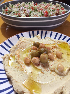 Una foto de Hummus