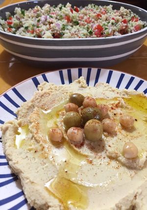 Una foto de Hummus