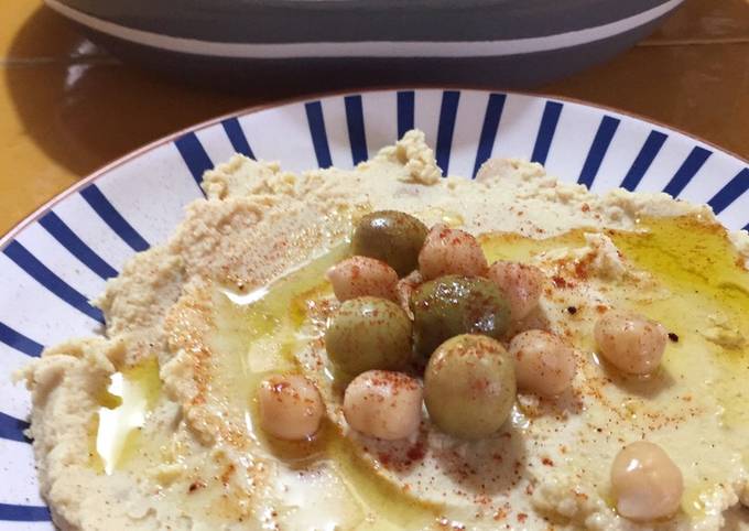 Hummus Receta de Dalia Del Mar- Cookpad