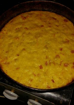 Una foto de Soufflé de harina de maíz