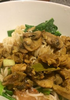 Foto resep Mie Ayam Jamur Rumahan