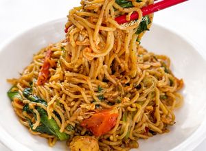 Foto resep Mie Goreng Tomat Simple ala Medan