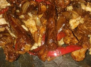 Una foto de Lomo saltado