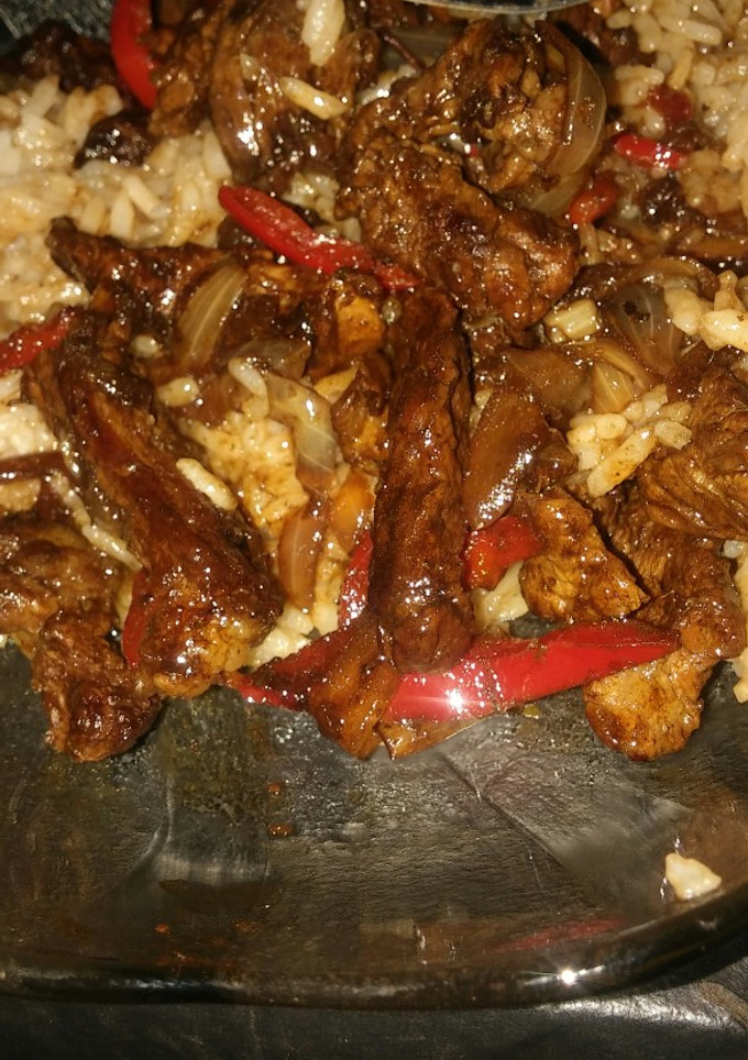 Una foto de Lomo saltado