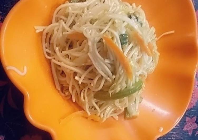 Simple Way to Make Speedy Chilli garlic noodles