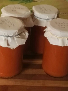 Sütőtök lekvár recept fotója