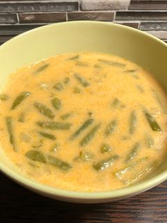 Zöldbab főzelék recept fotója