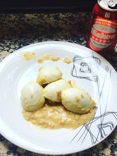 Una foto de Huevos rellenos
