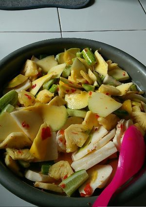Foto resep Asinan buah