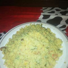 A picture of Dambun dawa (guinea corn).