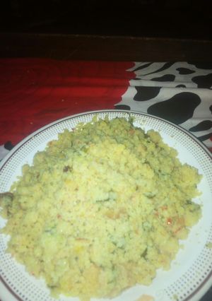 A picture of Dambun dawa (guinea corn).