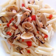 A picture of Seafood Pasta.