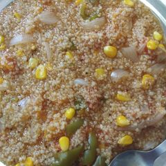 A picture of Sweet Corn Daliya.
