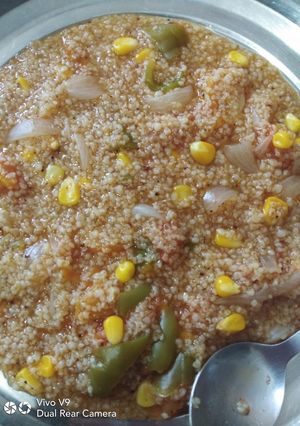 A picture of Sweet Corn Daliya.