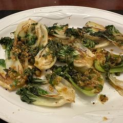 A picture of Ginger Garlic Baby Bok Choy.