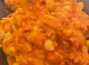 Une photo de Chou fleur tikka masala au thermomix