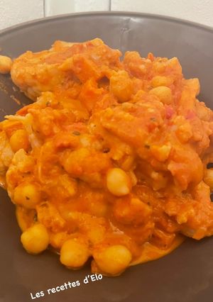 Une photo de Chou fleur tikka masala au thermomix