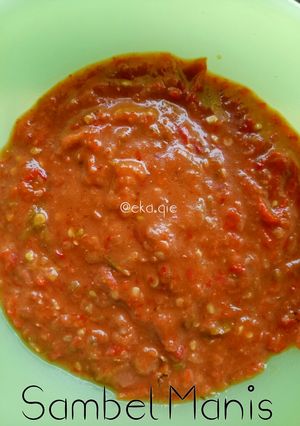 Foto resep Sambal Manis Pedas
