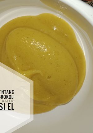 Foto resep Pure kentang tempe brokoli wortel kaldu Mpasi 4⭐EL day 15