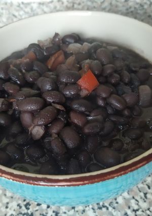 Una foto de Caraotas (Frijol negro)