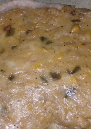 Una foto de Tarta de 🌽 sin horno