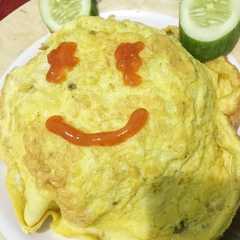 รูปของ Omurice sederhana