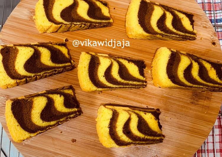 Resep Bolu macan coklat mocca yang Sempurna