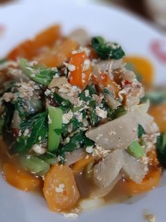 Foto resep Capcay Bakso Telur Sayur