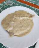 Filetes de lomo con salsa de puerro