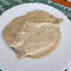 Una foto de Filetes de lomo con salsa de puerro